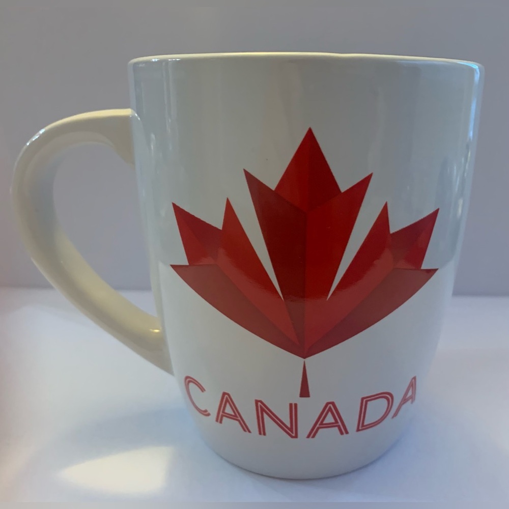 Red and White Canada Mug